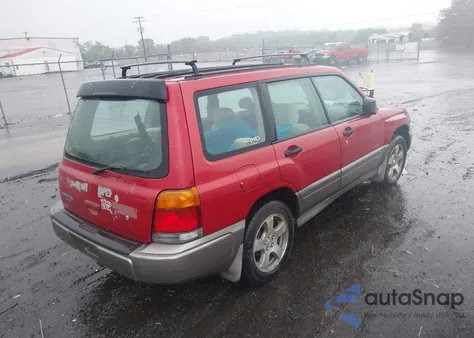 2000 Subaru Forester S from USA, damaged, VIN JF1SF6557YG702484